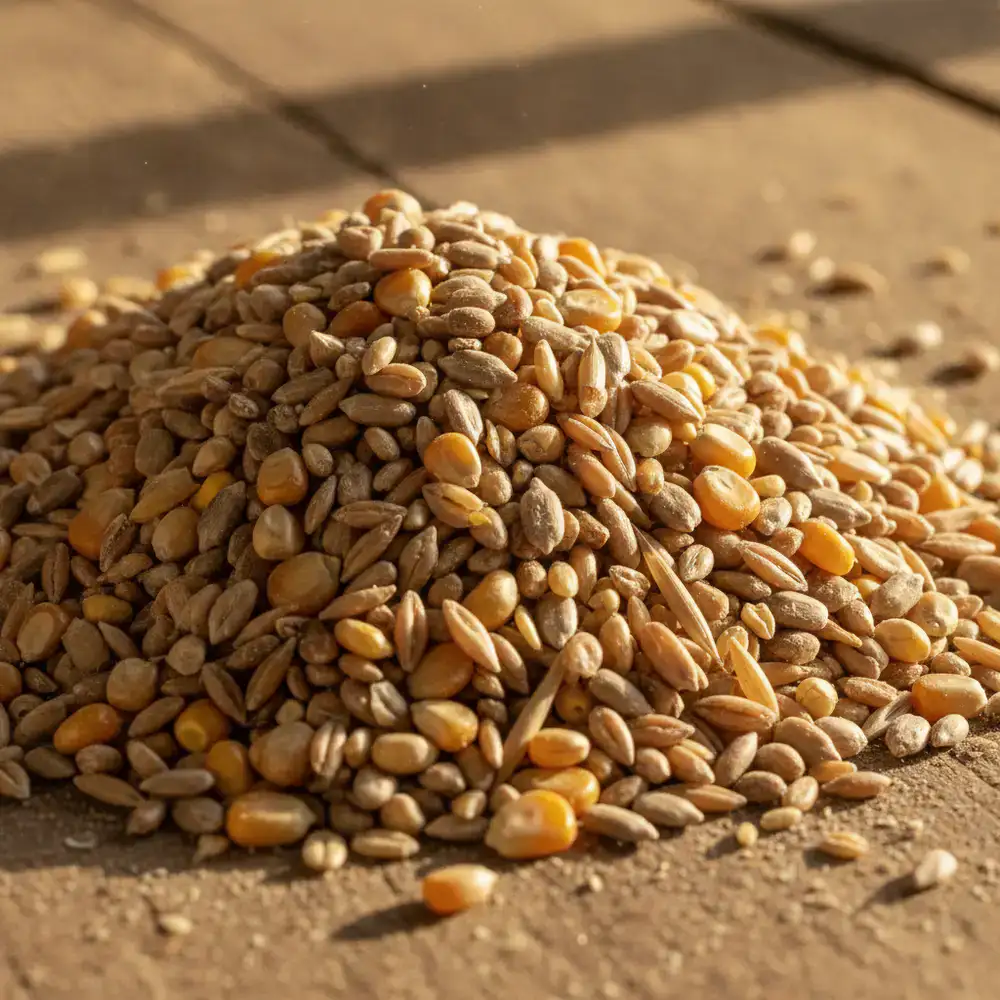 Cereali da mangime biologico